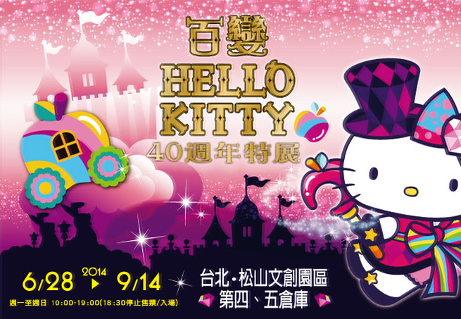 百變Hello Kitty 40週年特展 高雄